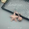 Mobile Phone Pendant Star Pendant Five-pointed Star Weave Key Ring  Bag Pendant