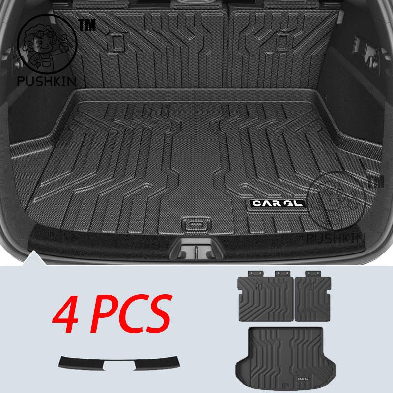 For BYD Seal 6 C6 DMI Touring 2025 2026 Trunk Mats TPE Rear Boot Cargo Waterproof Trunk Carpet Storage Pad Protector Accessories