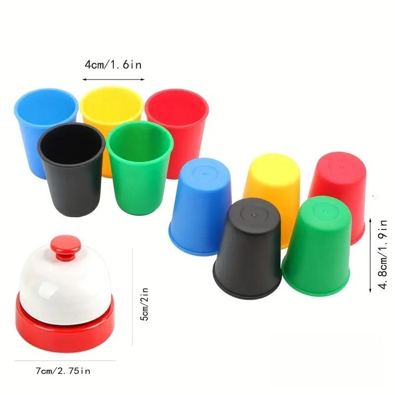Family Parent Child Gathering Desktop Game Set Race Speed Stacking Cup Puzzle Game Competition Christmas Gift Toys For Kids