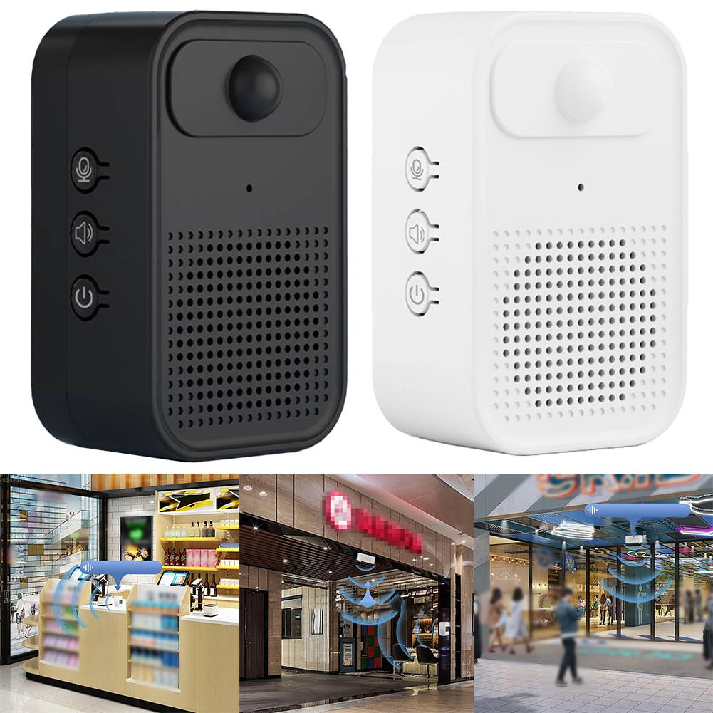 Welcome Door Sensor with 30 Audio Options and Easy Installation Method