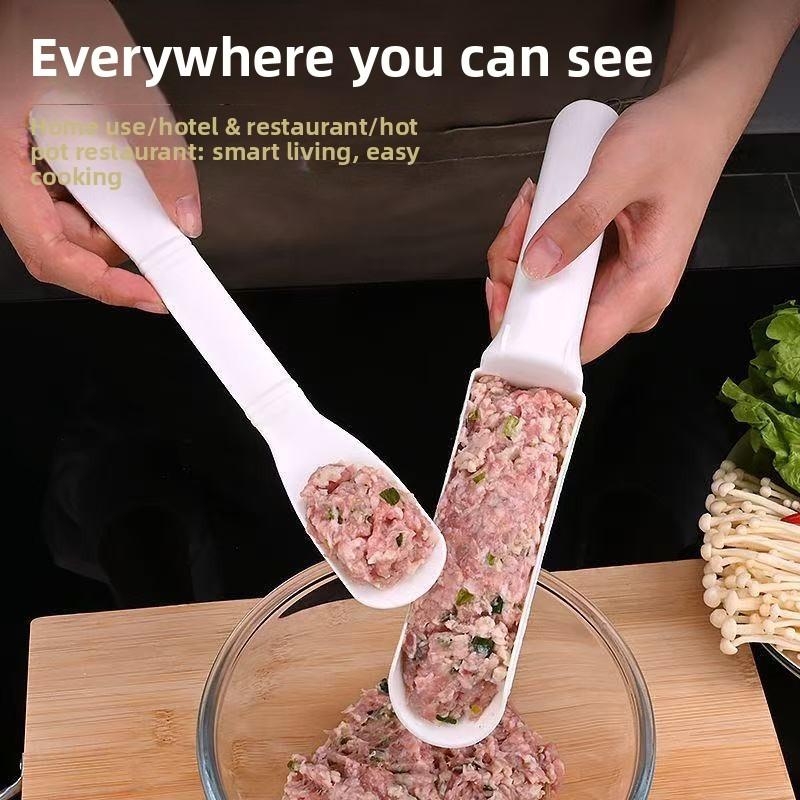 Meatball Making Machine - Home Use - Special Tool for Frying Meatballs - Shrimp Paste and Fish Ball Mold - Multi-functional Scoop Tool