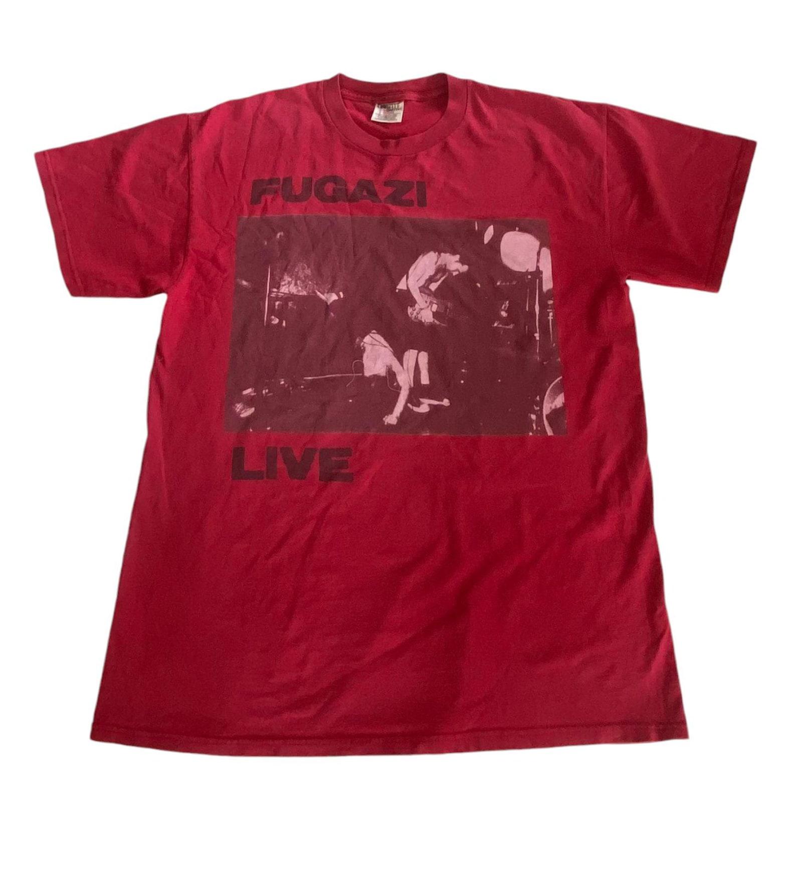 Fugazi Band Tour Tee - Post Hardcore - Vintage T-Shirt 2XL