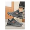 Men's Winter Warm-Lined Waterproof Work Protective Thick-Soled Sports Shoes.
