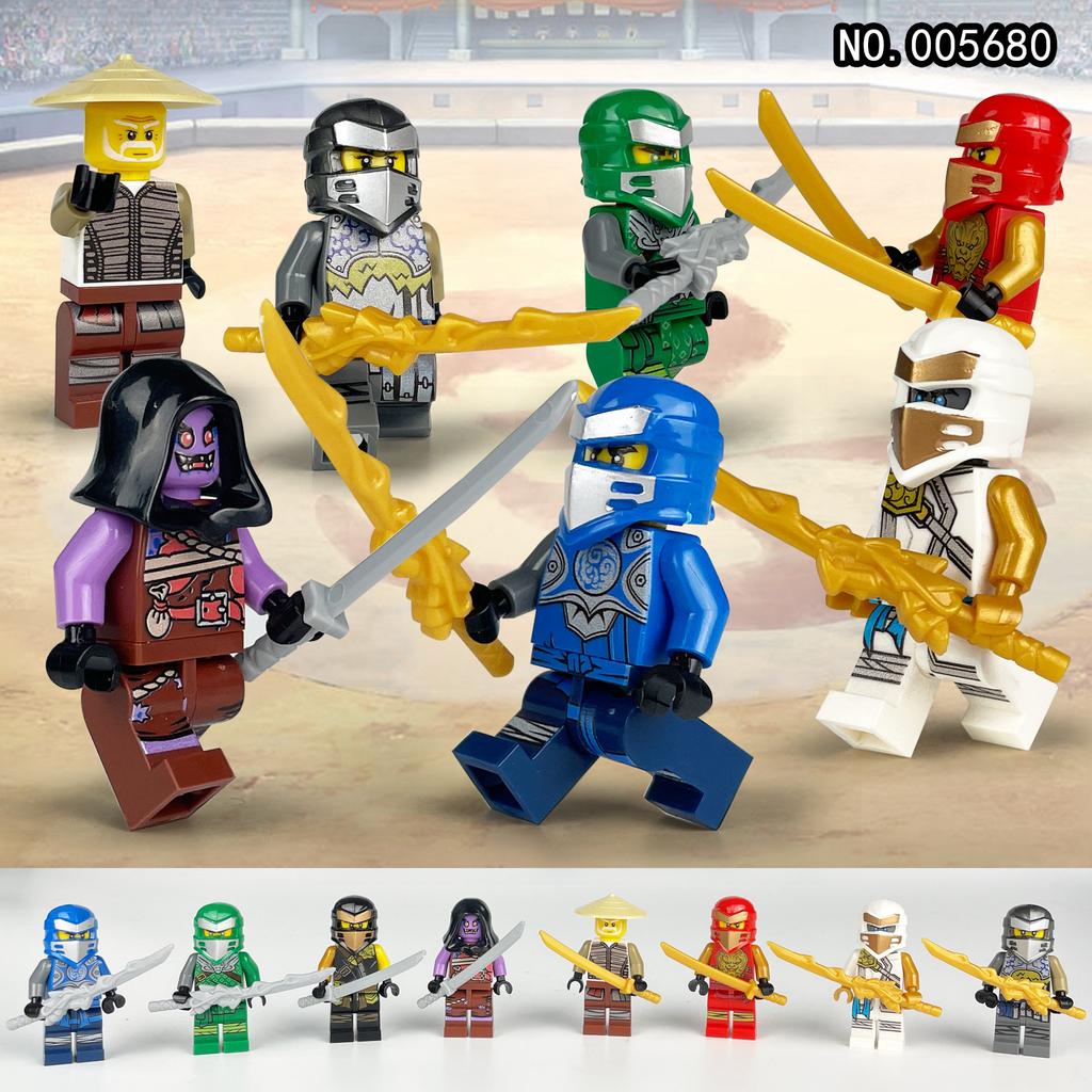 99 Ninja 1613 Children'S Assembly Small Particle Building Block Toy World Doll Weapon Piece