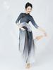 Summer Classical Dance Qipao: Chinese Style Rhythm Gauze Top for Women's Ethnic Dance Performance