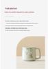 Jisu Guihua Ceramic Cat Mug - Office & Home Cup for Water, Tea, or Breakfast