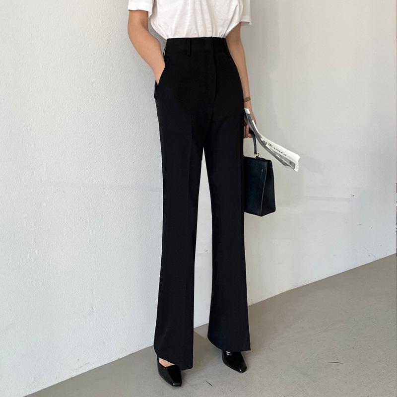 High-Waisted Women's Petite Flare Pants - Autumn/Winter 2024 Collection