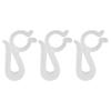 Multipurpose Plastic Hooks For Holiday Decorations Lights Wreaths Ornaments Quick Assembly Clip For Home Shop Event