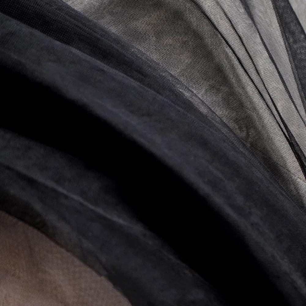 Encrypt DIY Skirt Fabrics 1yard/150cm Gauze Curtains Cloth New Lace Mesh Yarn  for Wedding Dresses