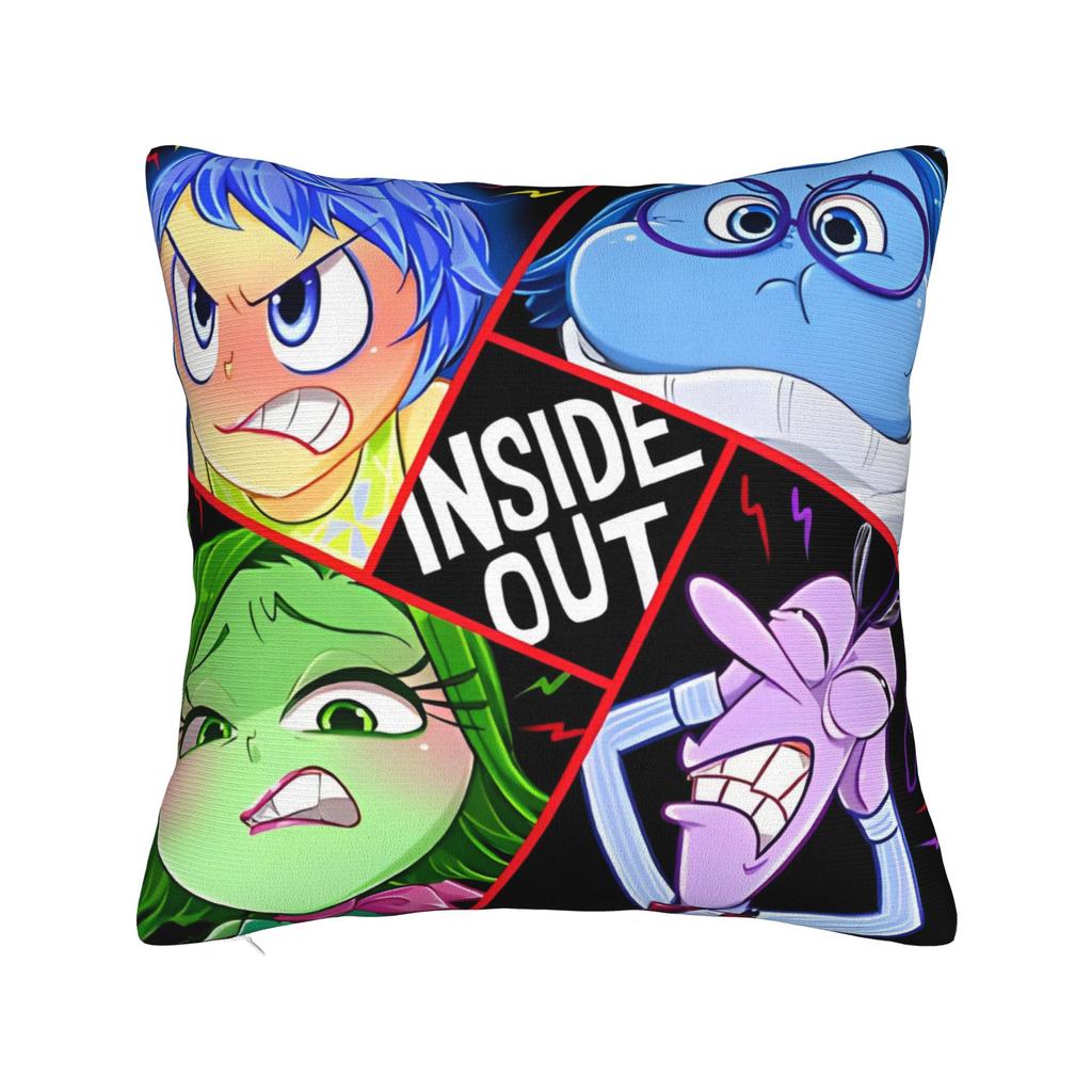 Explosion of Emotions Premium Scoop Square Pillow Cases Insides Outs Cushion Covers Fashion Decorative Pillowcover for Home