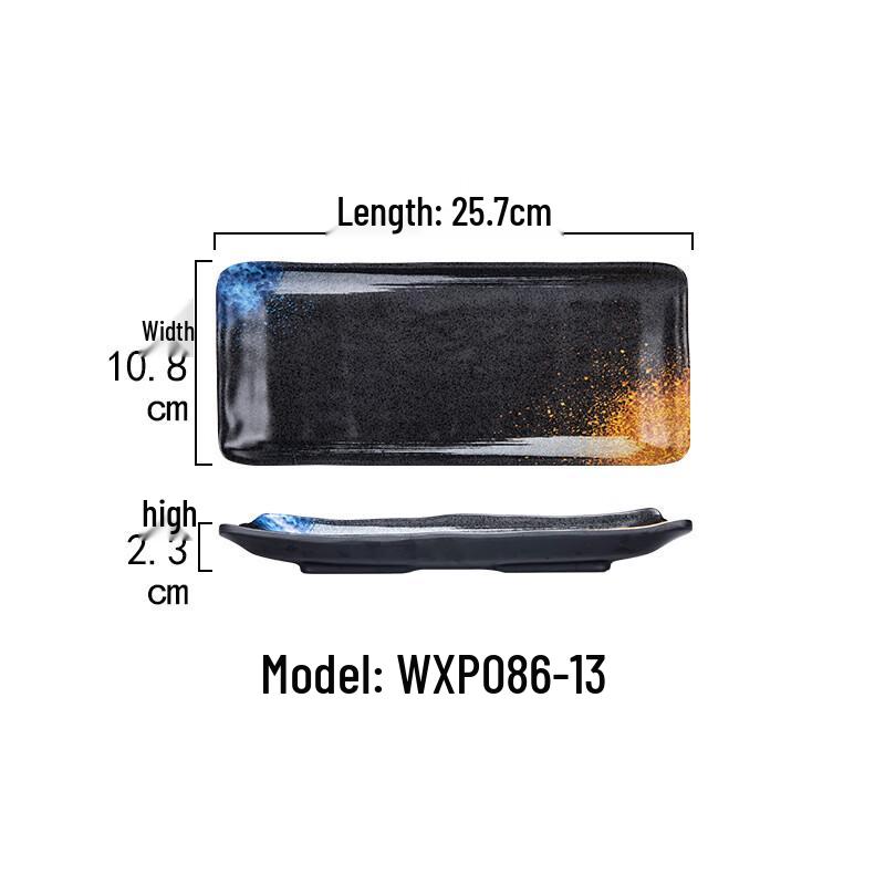 Melamine Rectangular BBQ & Sushi Serving Dish