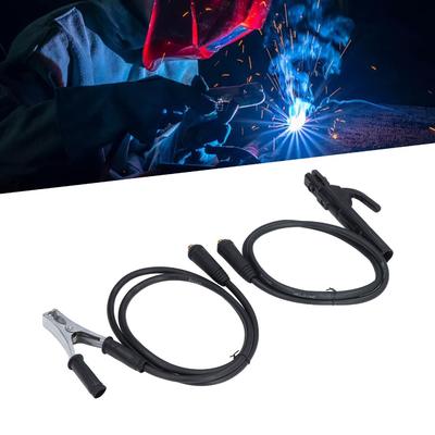 2pcs 200A Welding Ground Clamp 1.5m Welding Electrode Holder Set Earth Clamp Set  Workshop
