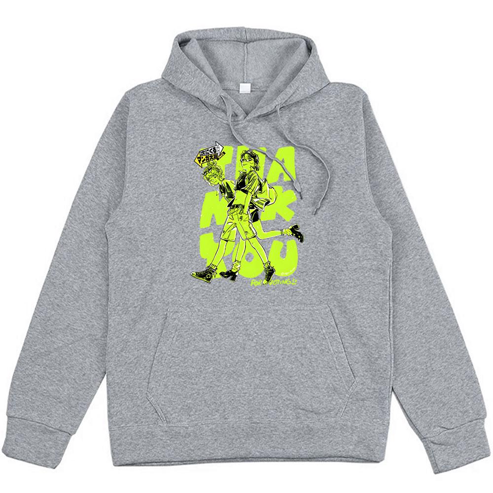 Manga Graphic Hoodies She Wasn't A Guy Comic Printing Pullovers The Guy She Was Interested in Wasn't A Guy At Sweatshirts