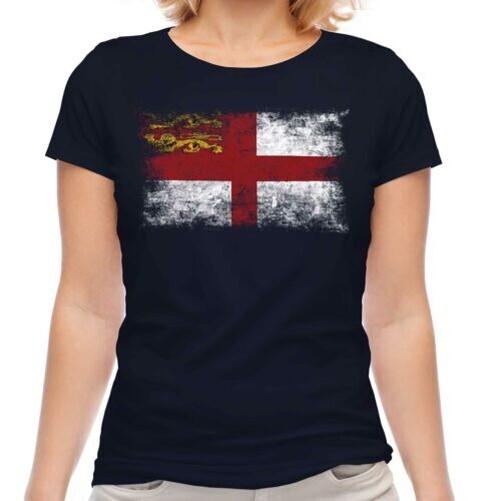 

Sark Afflict Flag Women T-Shirt Jersey Football Clothing Gift S