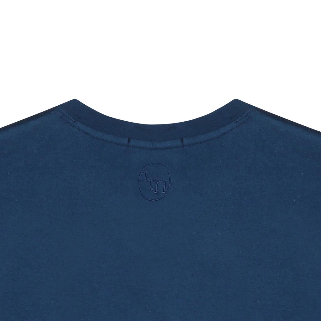 DOTON Dtn Crop T-Shirts(Deep Blue)