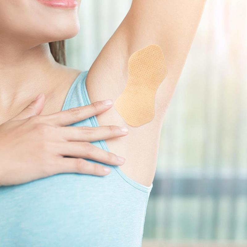 Armpit Sweat Pads Invisible Self-adhesive Underarm Sweat Pads Disposable Anti Perspiration Absorbent Women  Reduce Armpit Sweat