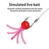 400Pcs/Box Fishing Float Ball Mini Soft TPR Hook Lure Ball Bionic Tadpole
