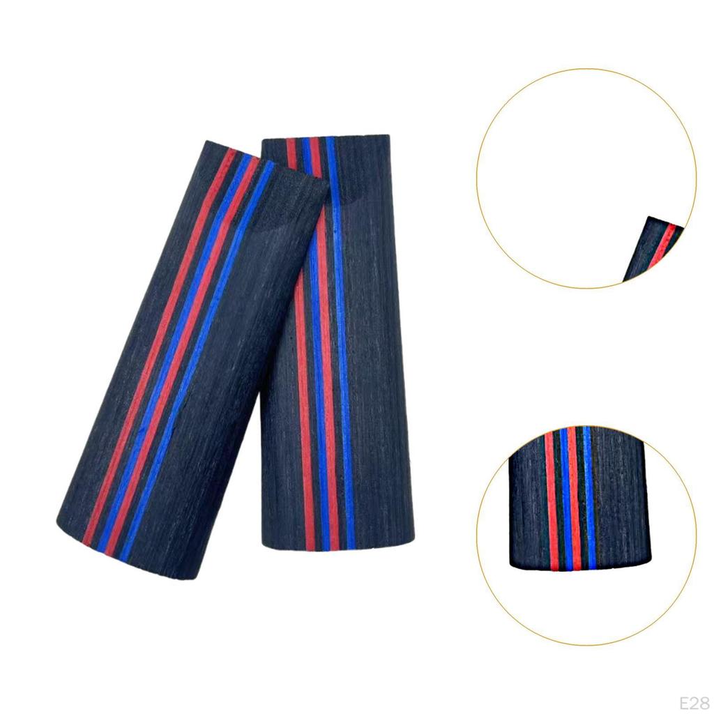 ,2Pcs Table Tennis Paddle Handle, Racket Professional Solid Wood Pong