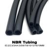 ID 2/2.5/3/4/4.5/5/6/7/8/10/13/16/19/25mm Black NBR oil resistant rubber hose, automotive engine fuel pipe, hydraulic oil pipe