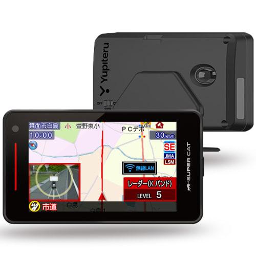 [Exclusive to .co.jp] Yupiteru Laser & Radar Detector SUPER CAT YK-2000A Radar Portable Orbis Compatible Full Spec Equipped with Wireless LAN MSSS Com
