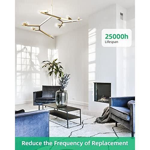 LEDYA Ampoules LED G9, 3W Equivalent 30W Halogène Lampe, Blanc Froid 6000K 380LM Sans Scintillement AC-DC 220-240V pour Chambre Sa