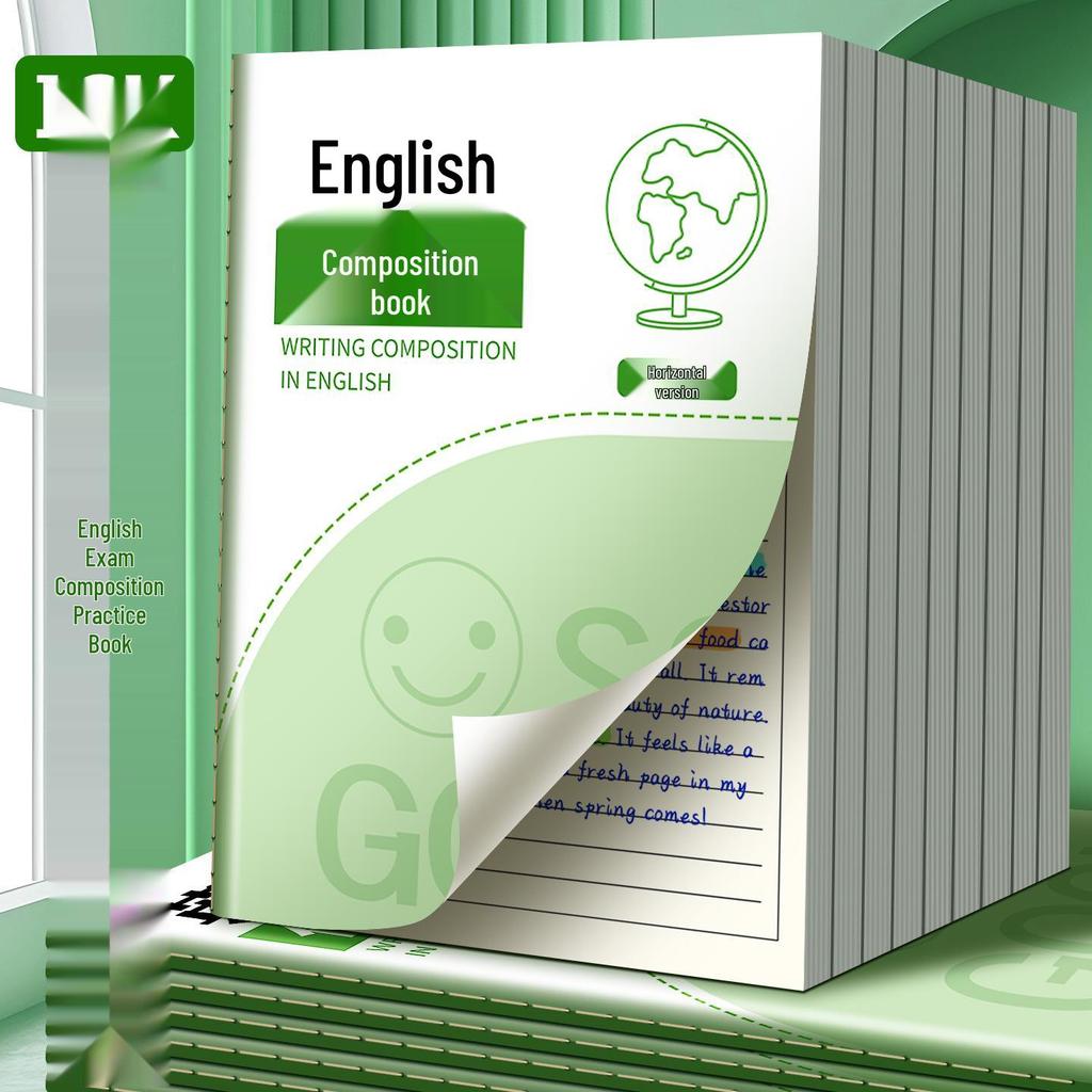 Enhanced English Workbook: Thick 16k Notebook for Primary & Junior High Students
