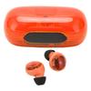 Bluetooth 5.2 Earbuds LED Digital Display Portable HiFi IPX5 Waterproof Wireless Earphones for Sports Music Red