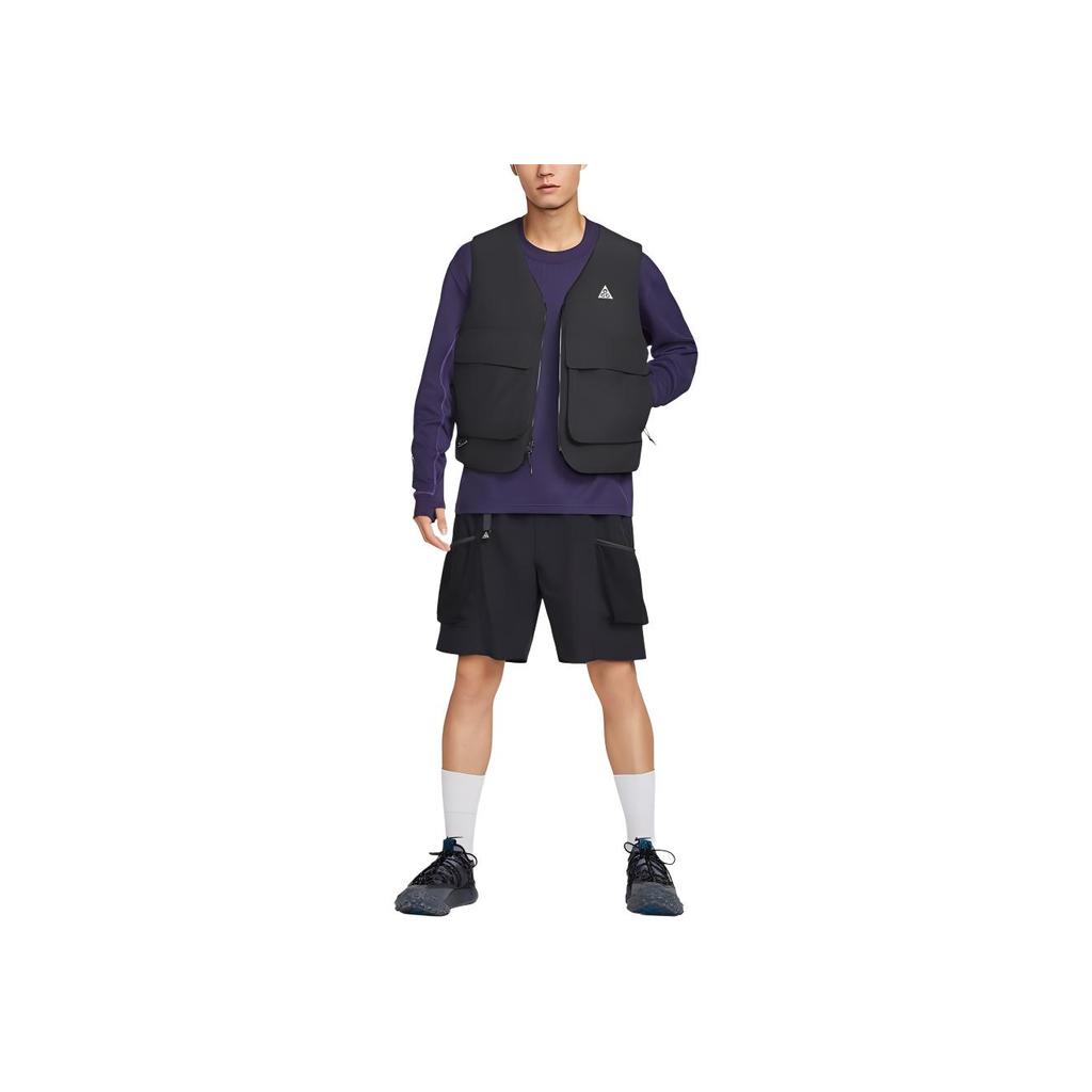 Nike ACG Skull Peak PrimaLoft® Reversible Fashion Warm Vest Men Vests Black FV8695-010