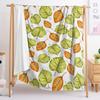 Small Fresh Blanket Flannel Blanket Picture Cover Blanket Spring And Autumn