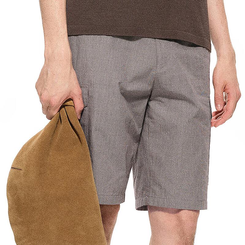 Men's Loose Fit Straight-Leg Cotton Shorts