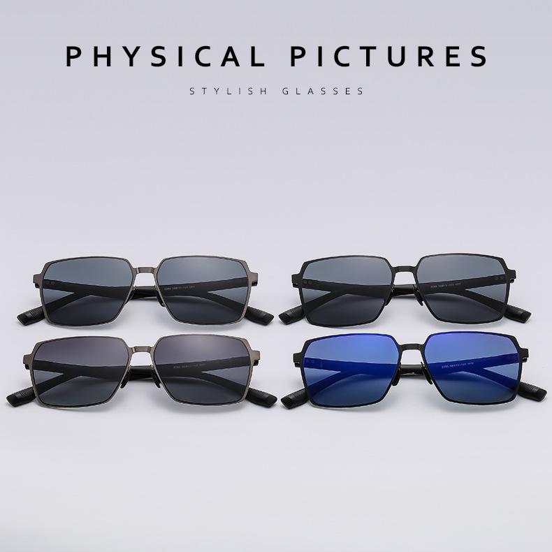 2024 Polygon Trend Large Frame Nylon Polarized Sunglasses, Myopia-Compatible - Model 2265