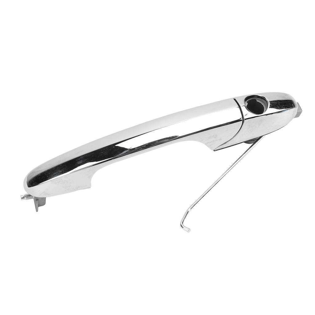 Car Exterior Door Handle Comfortable Stable Grip ABS Chrome Long Lasting Outside Door Handle for LHD Cars