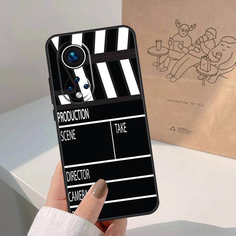 Film Movie Maker Clapperboard Take For Honor Magic 7 Lite 5 6 8 Pro Case For Honor 400 200 90 70 50 X8c X8b X9a X9b X9c X9d Win
