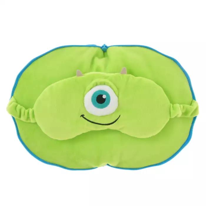 Disney Mike Pillow Eye Mask Japan NEW Disney Store