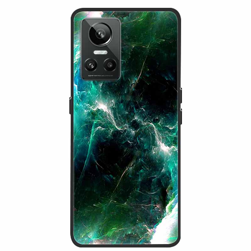 Mobilskal För Realme GT Neo3 Fodral Svart Silikon Mjuk Baksida För Realme GT Neo 3 Mobilskal Fodral RealmeGT G T Neo 3 Coque