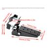 A16P-Retro Modified Pedals, Motorcycle Shock-Absorbing Pedals, Folding Pedal Sets, Suitable For Honda, , Etc