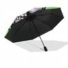 1pc Flame Skull Fashionable Automatic Opening/Closing Folding Umbrella with 8 Bones, Windproof Portable, Daily Use216