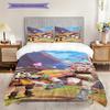 Adventure Awaits Genshin Impact Unveils New Characters Bedding 1 Duvet Cover 2 Pillowcase Without Core Bedding Set Soft And Comfortable