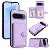 For Google Pixel 10 Pro/Google Pixel 10 Case RFID Blocking Card Holder Kickstand TPU+PU Leather Phone Back Cover