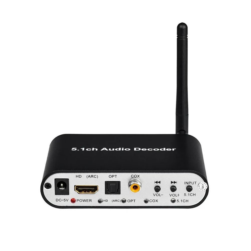 5.1 Audio Decoder Board with USB Play Optical Coaxial Input and HD ARC for Home Theater Sound System
