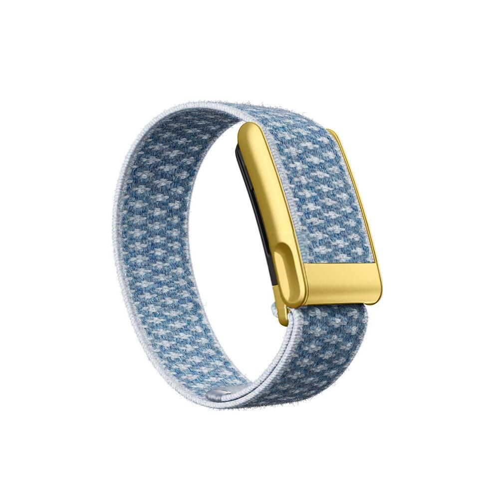Suitable for Whoop 1.1/MG Sports Wristband Nylon Strap Cashmere Wool Elastic Replacement Wristband with Metal Frame