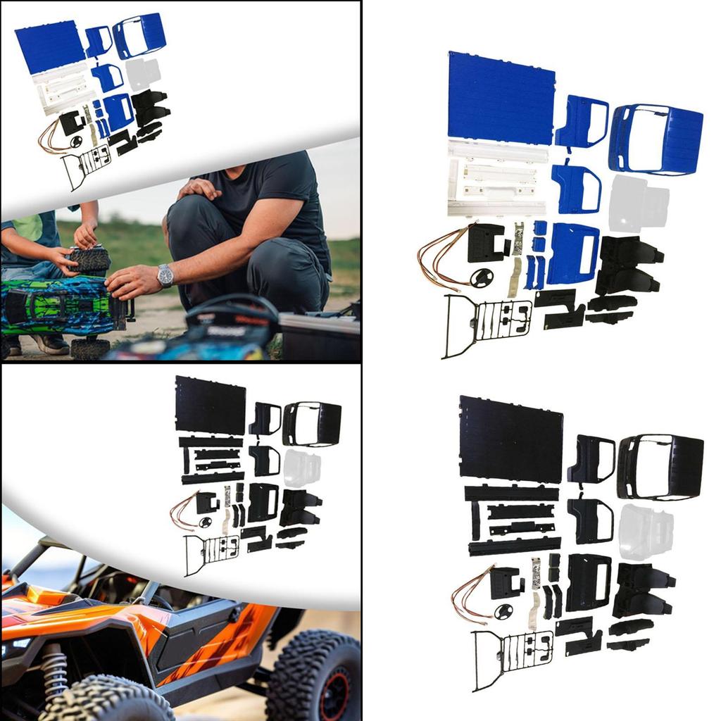 RC Car Truck Shell Replacement Easy to Install DIY Upgrade Parts RC Car Shell for WPL D12 WL01 Ld1297 1:16 RC Car Accessories