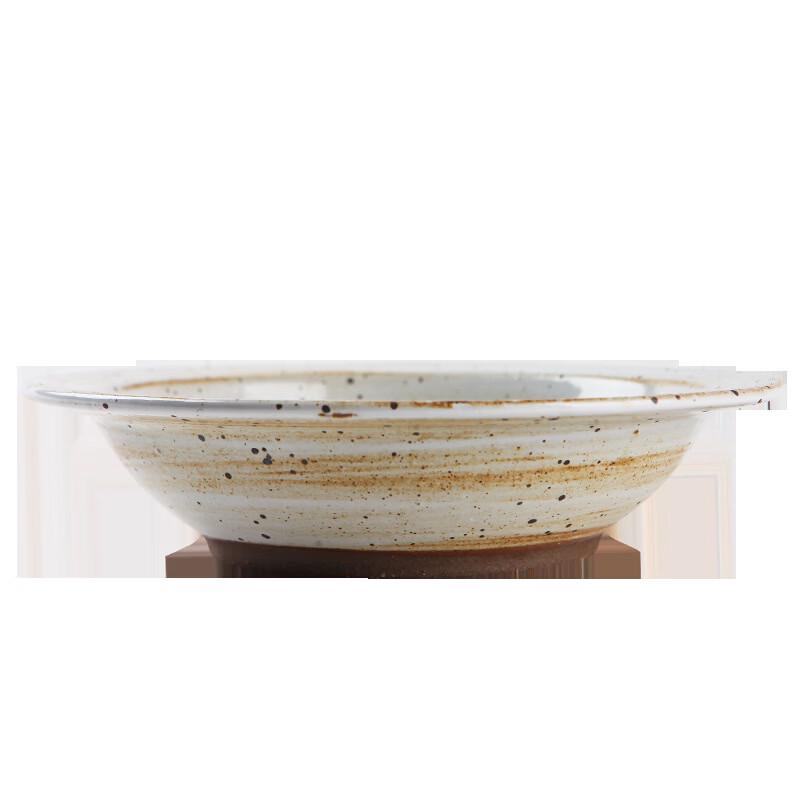 Japanese Coarse Pottery Rice Bowl