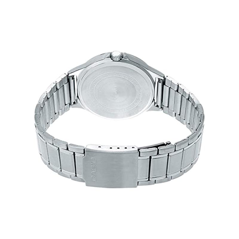 

CASIO STANDARD series 50 meters waterproof Quartz Steel Strap for men and women, black dial MTP-W500D-1A чорний
