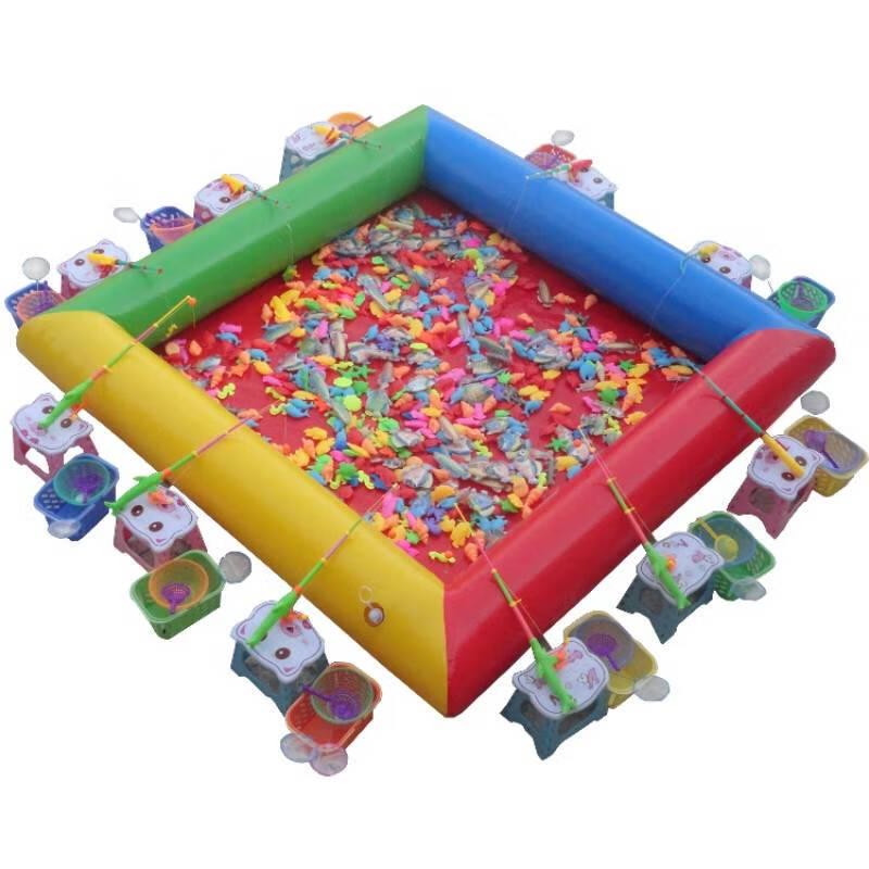 Kids Inflatable Outdoor Play & Fishing Pool