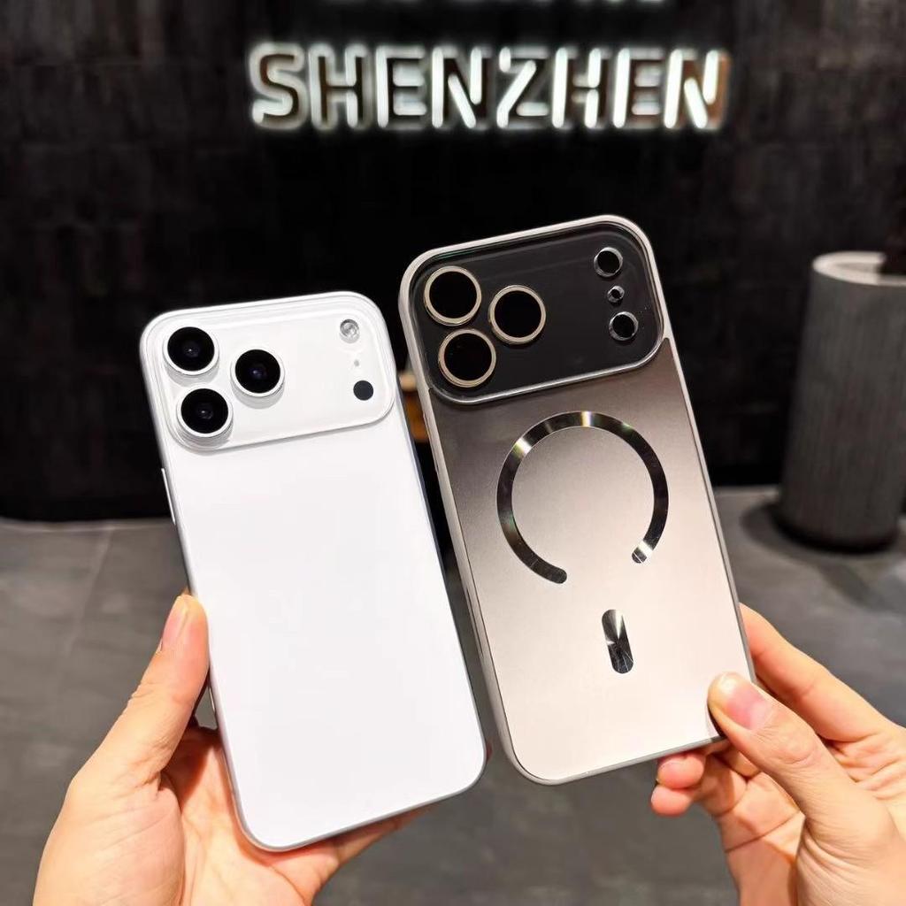 Liuguang Full Coverage iPhone 16 Pro Max Case with Lens Film for 17 Series