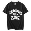 TV Series Shameless Kevin Balls Keg Zone Print Tshirt High Street Fashion Trend T Shirt Men Women Casual Loose Cotton Tshirts