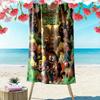 Creek Hideout Print Beach Towel, Large Soft Quick Dry Towel for Beach Camping Swimming