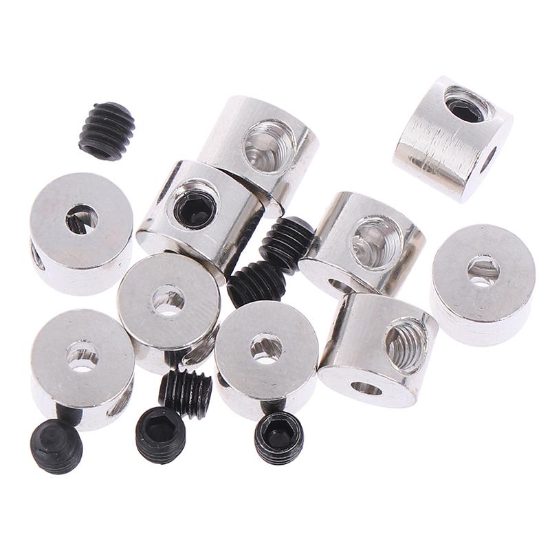 7mm Délka Mosazné Zarážky Zamykací Zapínání na Odznaky Chrániče Držák Imbusový Klíč