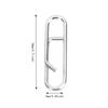 100PCS High Strength Fishing Change Snaps Lightweight Fishing Lure Connectors  Kayak Drifting